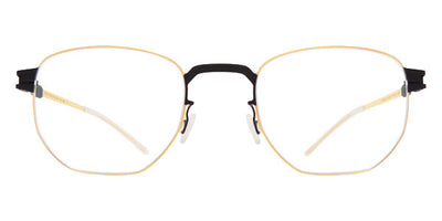 Mykita® ROSCOE MYK ROSCOE 10090359 - Black/Glossy Gold/Clear Eyeglasses