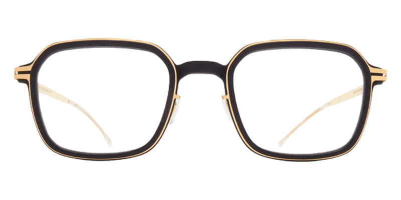 Mykita® ROWAN MYK ROWAN 10089249 - MH7-Pitch Black/Glossy Gold Eyeglasses