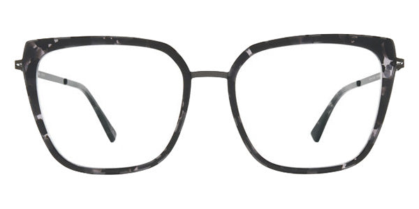 Mykita® SANNA MYK SANNA 10017144 - A50 Black/Black Havana/Clear Eyeglasses