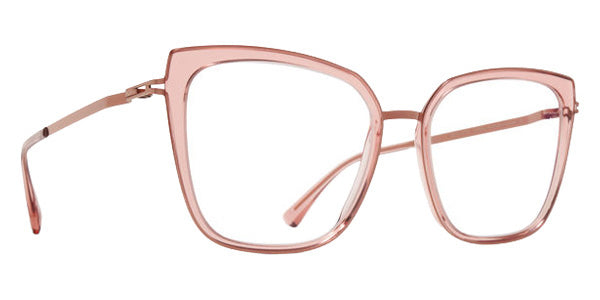 Mykita® SANNA MYK SANNA 10017291 - A52 Purple Bronze/Melrose/Clear Eyeglasses