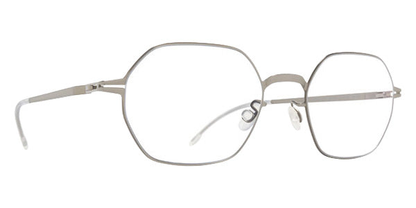Mykita® SANTO MYK SANTO 10091673 - Pow2-Silver/Clear Eyeglasses