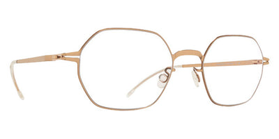 Mykita® SANTO MYK SANTO 10091674 - Pow1-Champagne Gold/Clear Eyeglasses