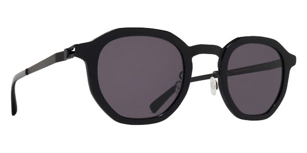 Mykita® SAWYER MYK SAWYER 10089725 - A6-Black/Black/Coolgrey Solid Sunglasses