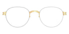 Mykita® SELBY MYK SELBY 10090328 - Silver/Champagne Gold/Clear Eyeglasses