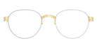 Mykita® SELBY MYK SELBY 10090328 - Silver/Champagne Gold/Clear Eyeglasses