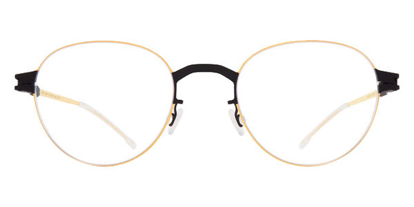 Mykita® SELBY MYK SELBY 10090339 - Black/Glossy Gold/Clear Eyeglasses