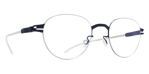 Mykita® SELBY MYK SELBY 10090340 - Silver/Indigo/Clear Eyeglasses
