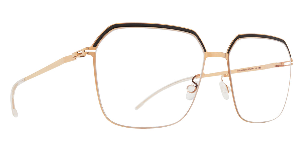 Mykita® SENTA Eyeglasses MYK SENTA Champagne Gold/Jet Black 57 - Champagne Gold/Jet Black