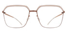 Mykita® SENTA Eyeglasses MYK SENTA Shiny Copper/Aurore 57 - Shiny Copper/Aurore
