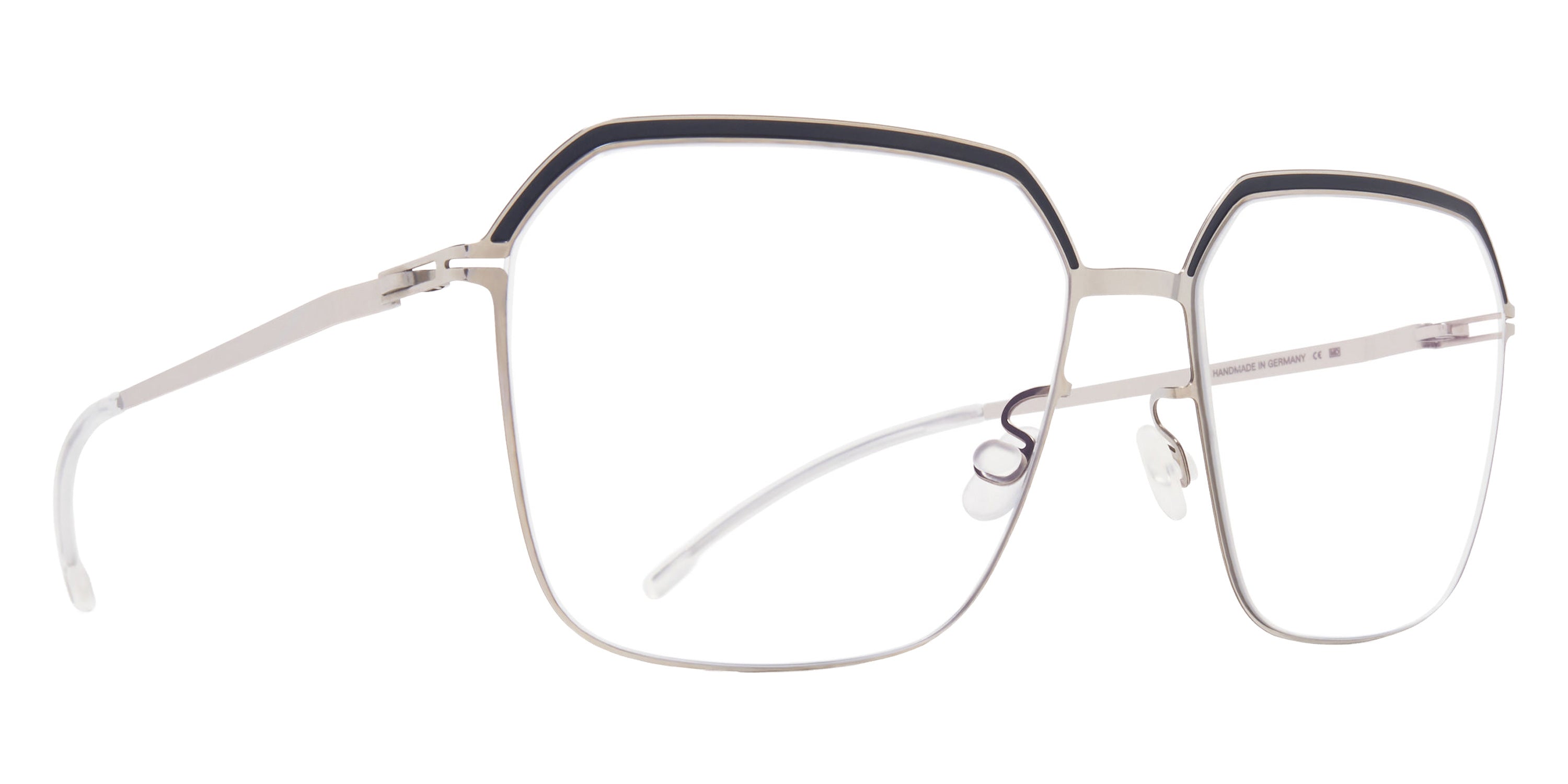 Mykita® SENTA Eyeglasses MYK SENTA Silver/Indigo 57 - Silver/Indigo