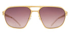 Mykita® SINCLAIR MYK SINCLAIR 10088770 - Glossy Gold/Cedar Brown Gradient Sunglasses