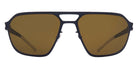 Mykita® SINCLAIR MYK SINCLAIR 10088771 - Indigo/Rawbrown Solid Sunglasses