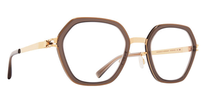 Mykita® SOLENE MYK SOLENE 10089073 - A83-Champagne Gold/Clear Ash Eyeglasses