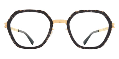 Mykita® SOLENE MYK SOLENE 10089074 - A101-Glossy Gold/Black Havana Eyeglasses
