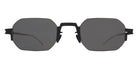 Mykita® STUDIO15.1 Sunglasses - Black/Silver / Darkgrey Solid