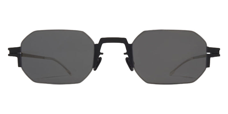 Mykita® STUDIO15.1 Sunglasses - Black/Silver / Darkgrey Solid