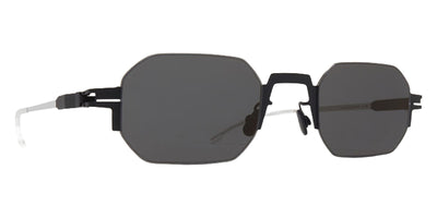 Mykita® STUDIO15.1 Sunglasses - Black/Silver / Darkgrey Solid