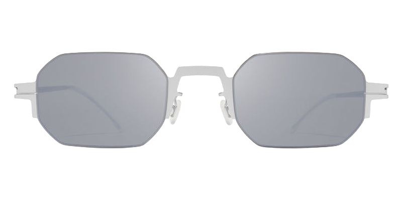 Mykita® STUDIO15.1 Sunglasses - Frozen Silver/Shiny Silver / Siennabrown Flash