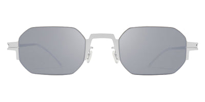 Mykita® STUDIO15.1 Sunglasses - Frozen Silver/Shiny Silver / Siennabrown Flash