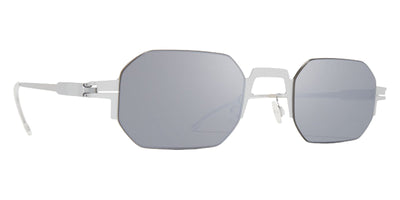 Mykita® STUDIO15.1 Sunglasses - Frozen Silver/Shiny Silver / Siennabrown Flash