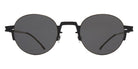 Mykita® STUDIO15.2 Sunglasses - Black/Silver / Darkgrey Solid