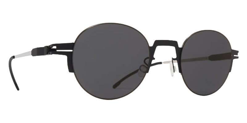 Mykita® STUDIO15.2 Sunglasses - Black/Silver / Darkgrey Solid