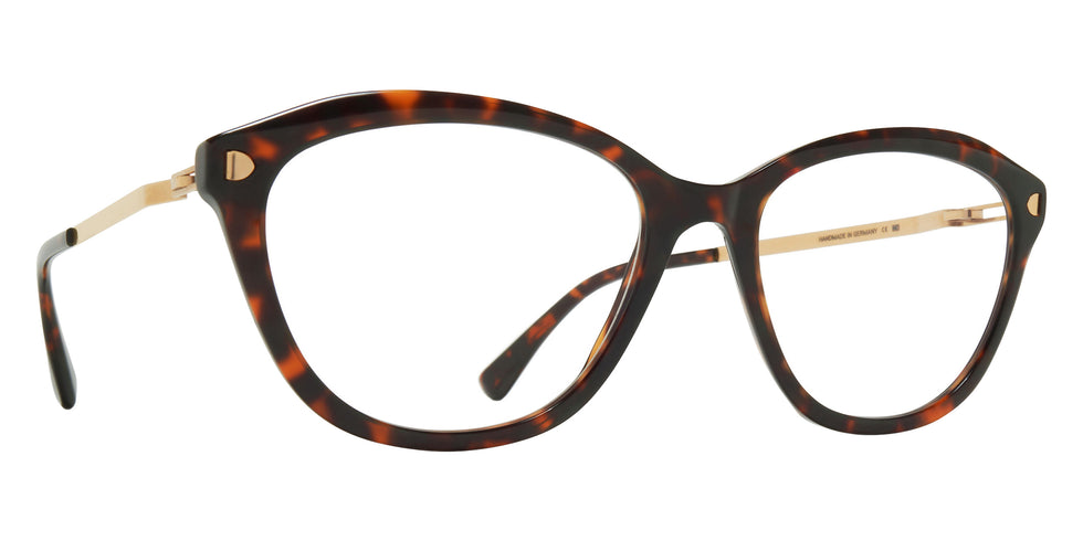 Mykita® TAIFA Eyeglasses MYK TAIFA C220 Amber Havana/Champagne G 54 - C220 Amber Havana/Champagne G