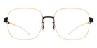 Mykita® TELMA Eyeglasses - Black/Glossy Gold / Clear
