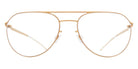 Mykita® TOSCA MYK TOSCA 10090332 - Pow1-Champagne Gold/Clear Eyeglasses