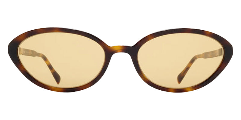 Mykita® TOTO MYK TOTO 10089317 - C208-Golden Havana/Pearl/Jellyyellow Solid Sunglasses