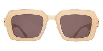 Mykita® UNA MYK UNA 10085913 - A87-Champagne Gold/Blonde/Brown Solid Sunglasses