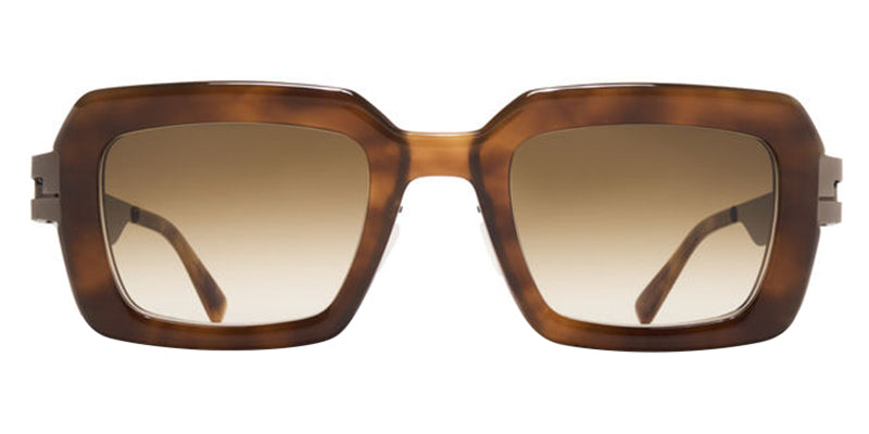 Mykita® UNA MYK UNA 10088251 - A96-Shiny Graphite/Galapagos/Rawbrown Gradient Sunglasses