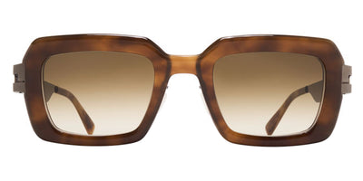 Mykita® UNA MYK UNA 10088251 - A96-Shiny Graphite/Galapagos/Rawbrown Gradient Sunglasses