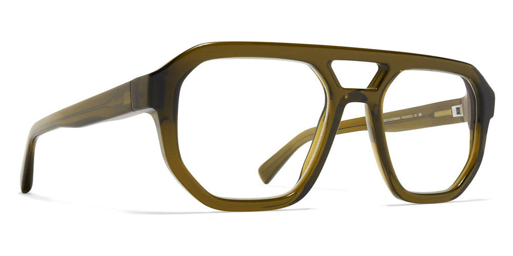 Mykita® AMARE MYK AMARE C158 Peridot/Shiny Silver 53 - C158 Peridot/Shiny Silver Eyeglasses
