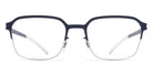 Mykita® CILIAN MYK CILIAN Navy/Silver 43 - Navy/Silver Eyeglasses
