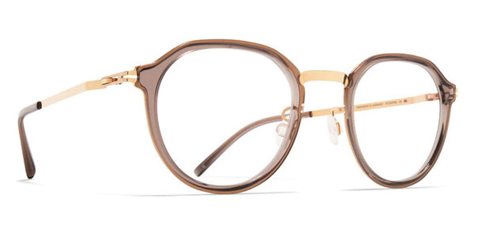 Mykita® HALVAR MYK HALVAR A83-Champagne Gold/Clear Ash 47 - A83-Champagne Gold/Clear Ash Eyeglasses
