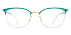 Mykita® HOLLIS MYK HOLLIS Champagne Gold/Jade Green 39 - Champagne Gold/Jade Green Eyeglasses
