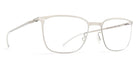 Mykita® JARI MYK JARI Shiny Silver 41 - Shiny Silver Eyeglasses

