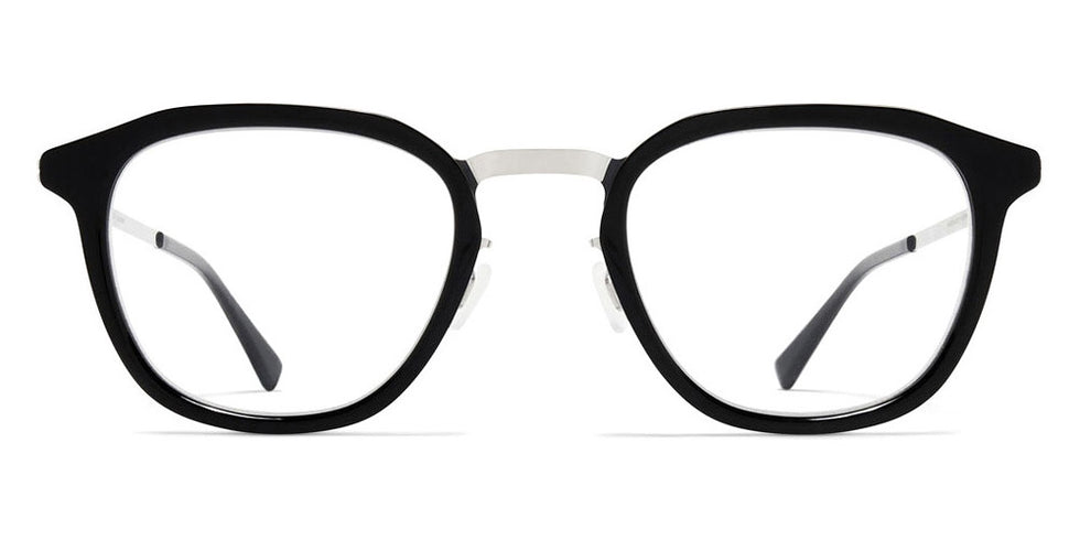 Mykita® PAVI MYK PAVI A81 Shiny Silver/Black 46 - A81 Shiny Silver/Black Eyeglasses

