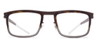 Mykita® REEVES MYK REEVES A63-Dark Brown/Santiago Gradie 43 - A63-Dark Brown/Santiago Gradie Eyeglasses
