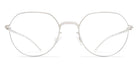 Mykita® SELVA MYK SELVA Shiny Silver 45 - Shiny Silver Eyeglasses
