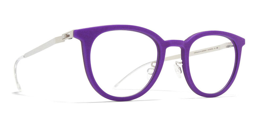 Mykita® SINDAL  MYK SINDAL MH71 True Purple/Shiny Silver 47 - MH71 True Purple/Shiny Silver Eyeglasses