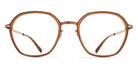 Mykita® SUVI MYK SUVI A40-Shiny Copper/Topaz 51 - A40-Shiny Copper/Topaz Eyeglasses
