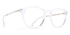 Mykita® TAAVI MYK TAAVI C72-Limpid/Shiny Silver 46 - C72-Limpid/Shiny Silver Eyeglasses
