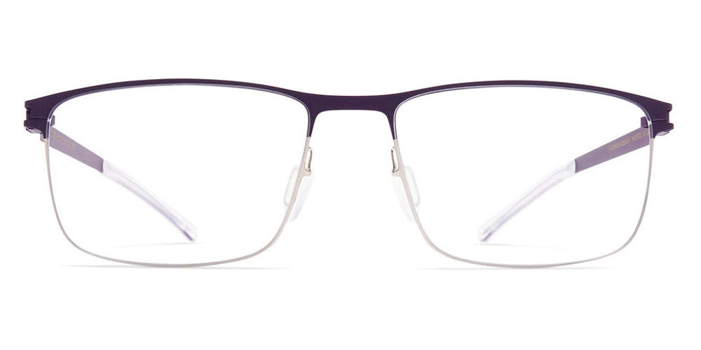 Mykita® XANDER MYK XANDER Silver/Deep Purple 55 - Silver/Deep Purple Eyeglasses