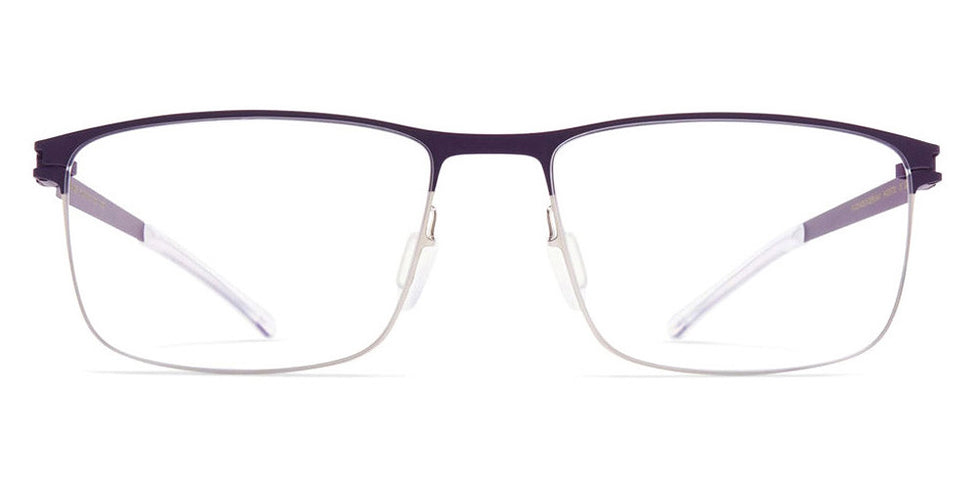 Mykita® XANDER MYK XANDER Silver/Deep Purple 55 - Silver/Deep Purple Eyeglasses