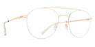 Mykita® YOSHI MYK YOSHI Silver/Champagne Gold 47 - Silver/Champagne Gold Eyeglasses
