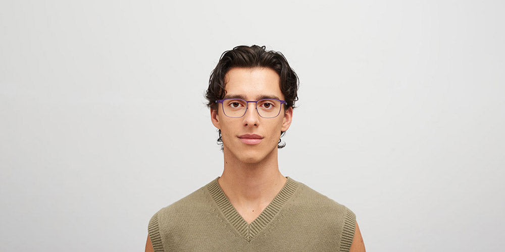 Mykita® YOTAM MYK YOTAM Deep Purple 51 - Deep Purple Eyeglasses