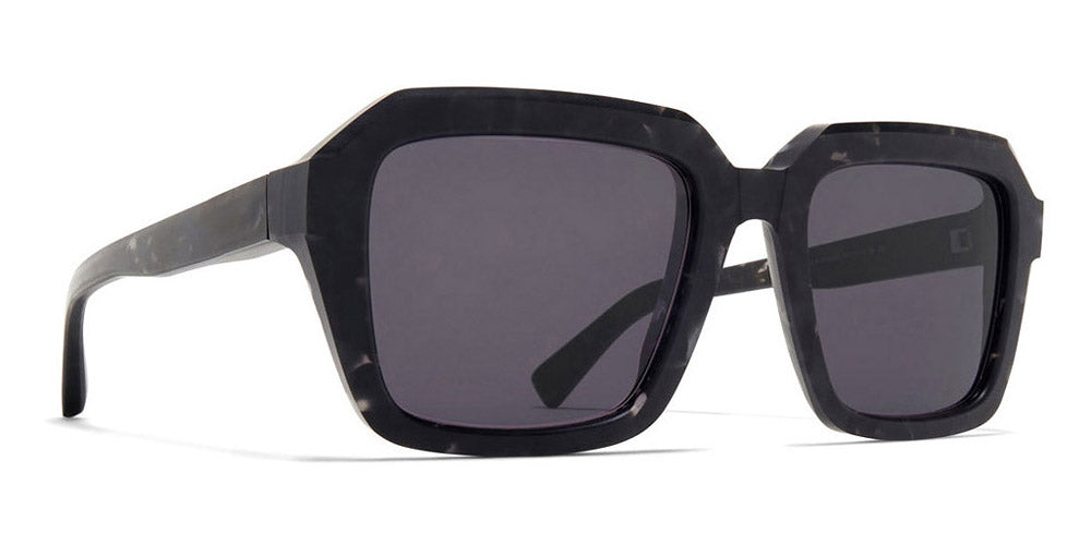 Mykita® KILENDA MYK KILENDA Chilled Raw Black Havana/Silve/Cool Grey Solidt 54 - Chilled Raw Black Havana/Silve/Cool Grey Solid Sunglasses