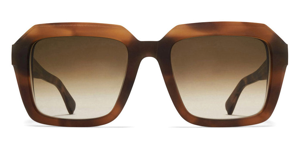 Mykita® KILENDA MYK KILENDA Chilled Raw Galapagos/Silver/Raw Brown Gradient 54 - Chilled Raw Galapagos/Silver/Raw Brown Gradient Sunglasses